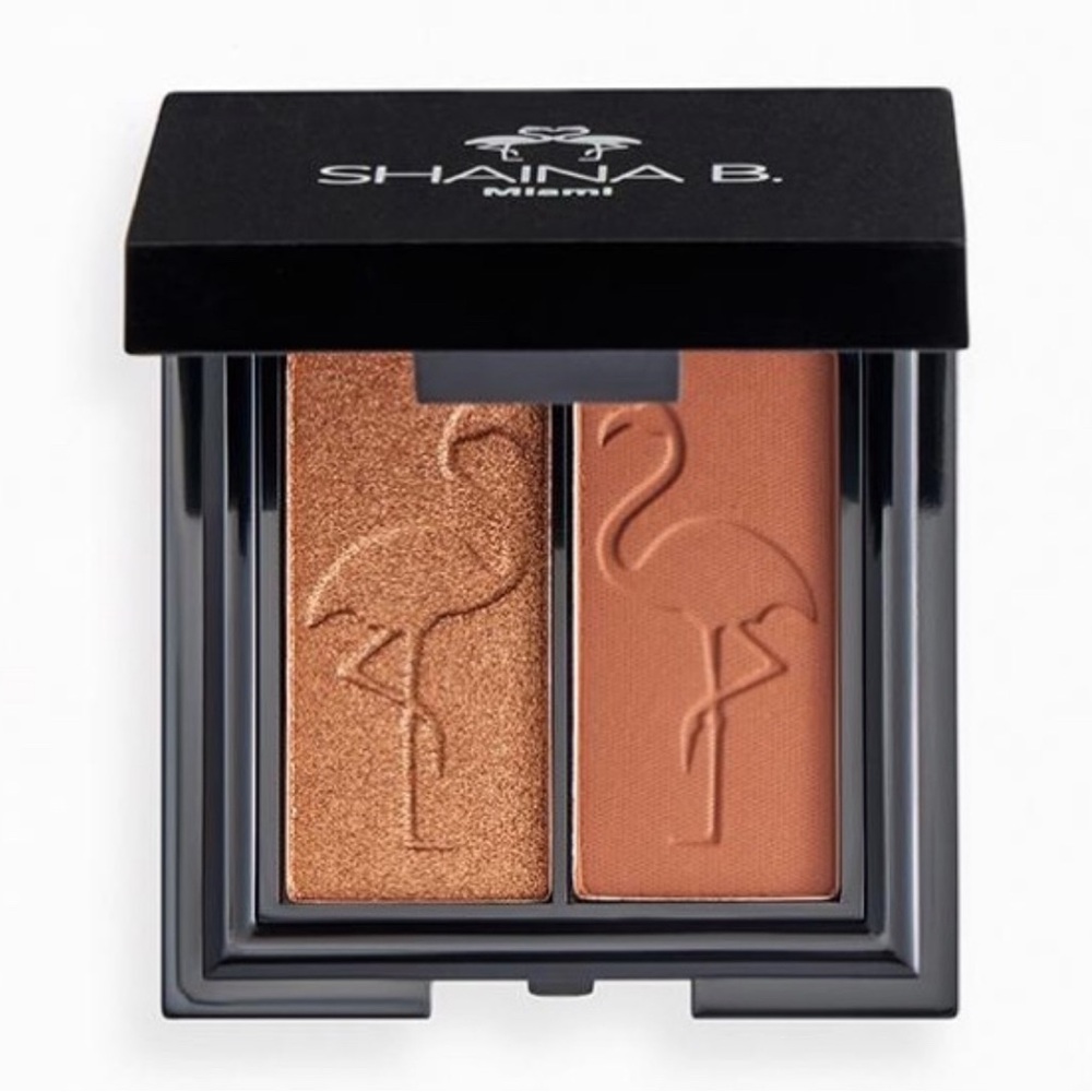 NWT Shaina B Miami Eyeshadow Duo B Brazen